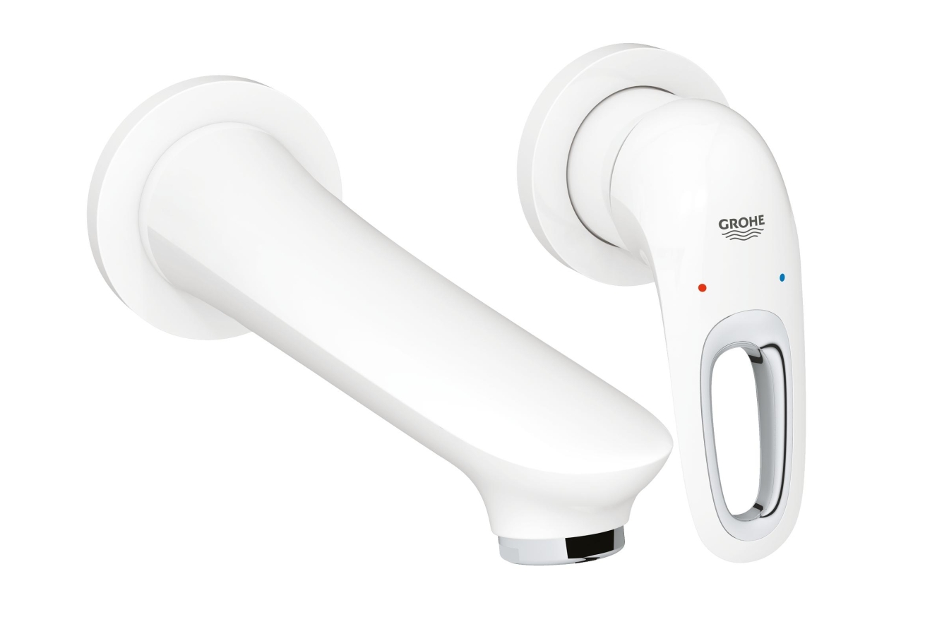 Внешняя часть смесителя для раковины GROHE Eurostyle M-Size, белая луна (19571LS3)