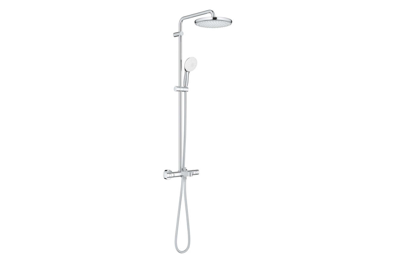 Душевая система GROHE Tempesta System 250 с термостатом для ванны, хром (26978001)