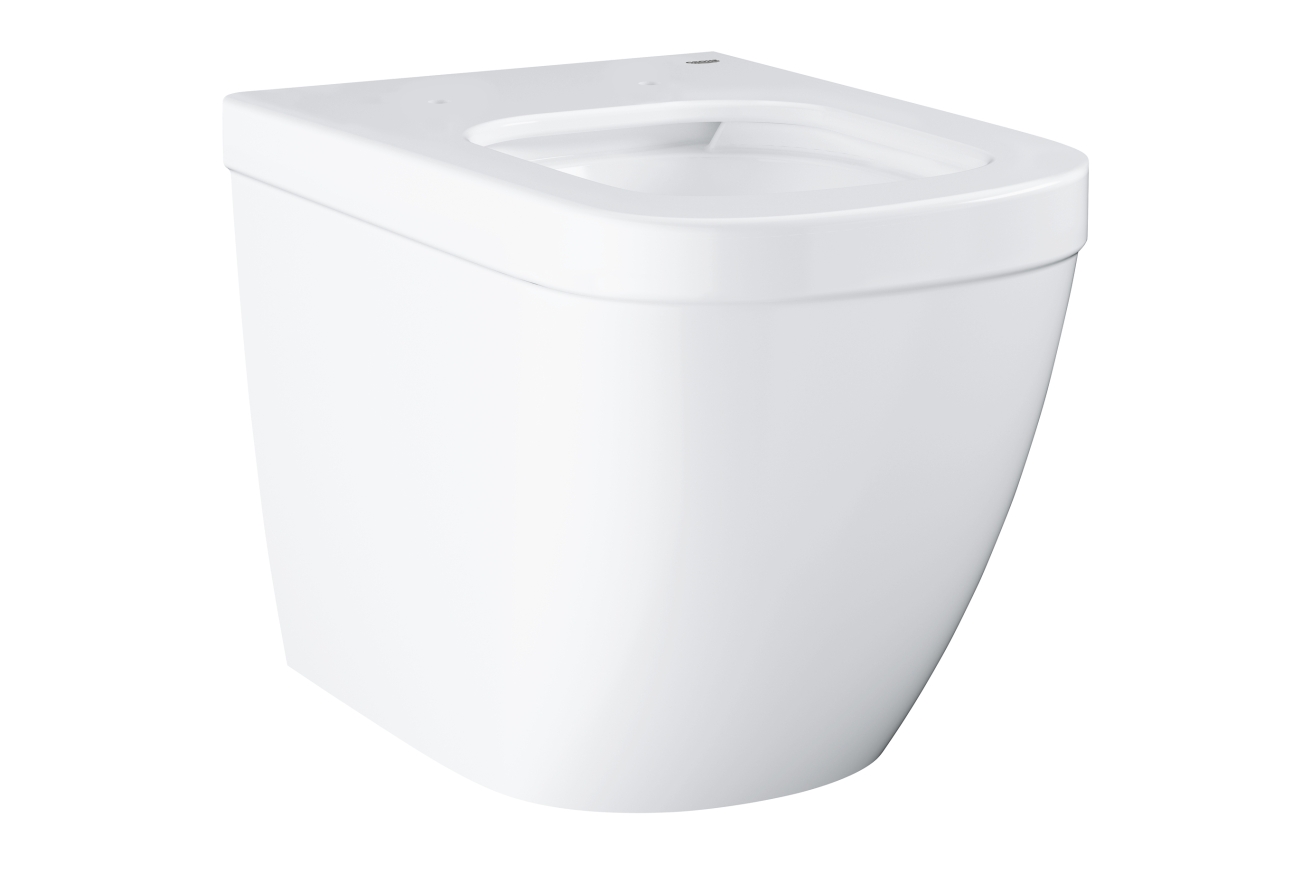 Унитаз напольный приставной GROHE Euro Ceramic, альпин-белый (3933900H)
