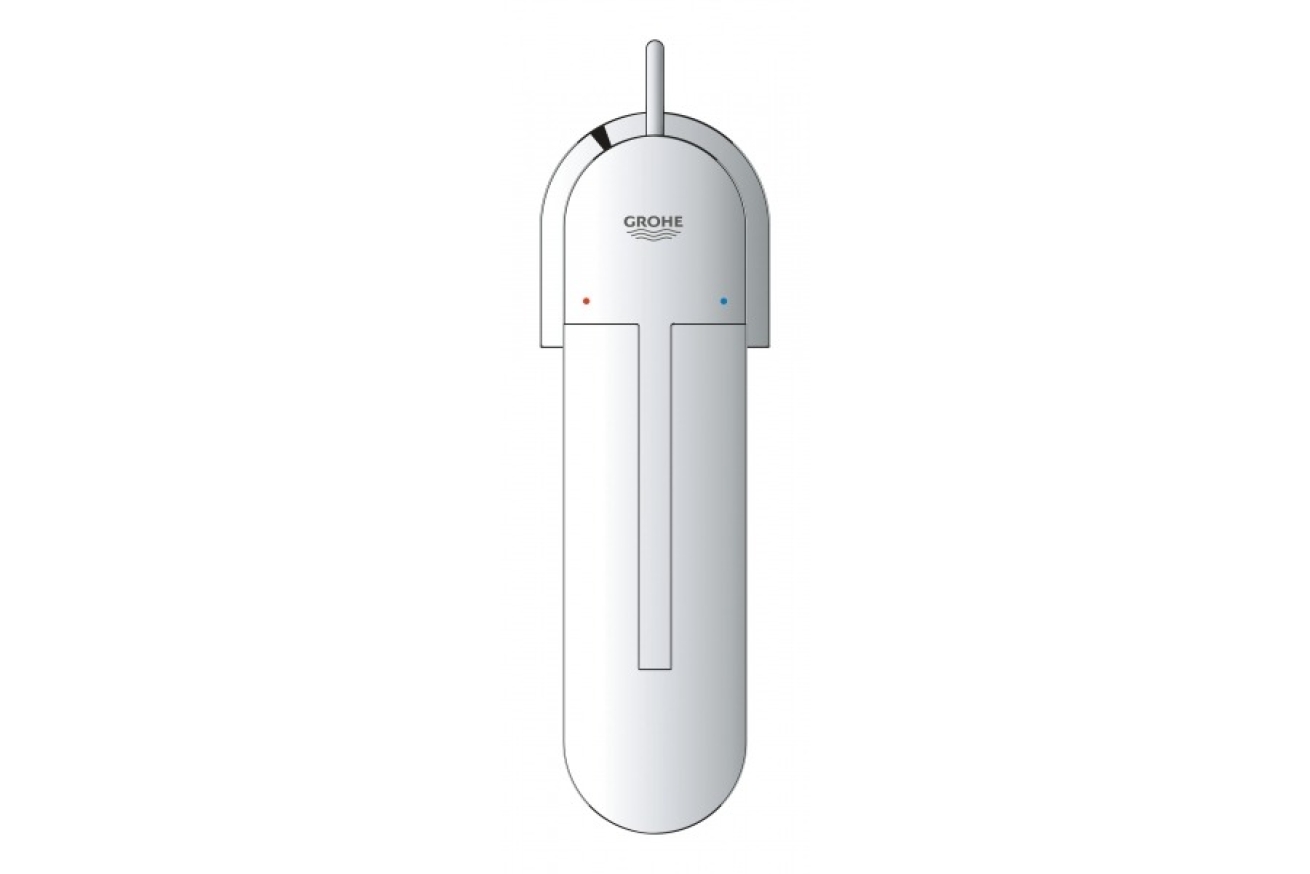 Смеситель для раковины GROHE Plus, S-size, хром (33163003/U) (царапины на корпусе)