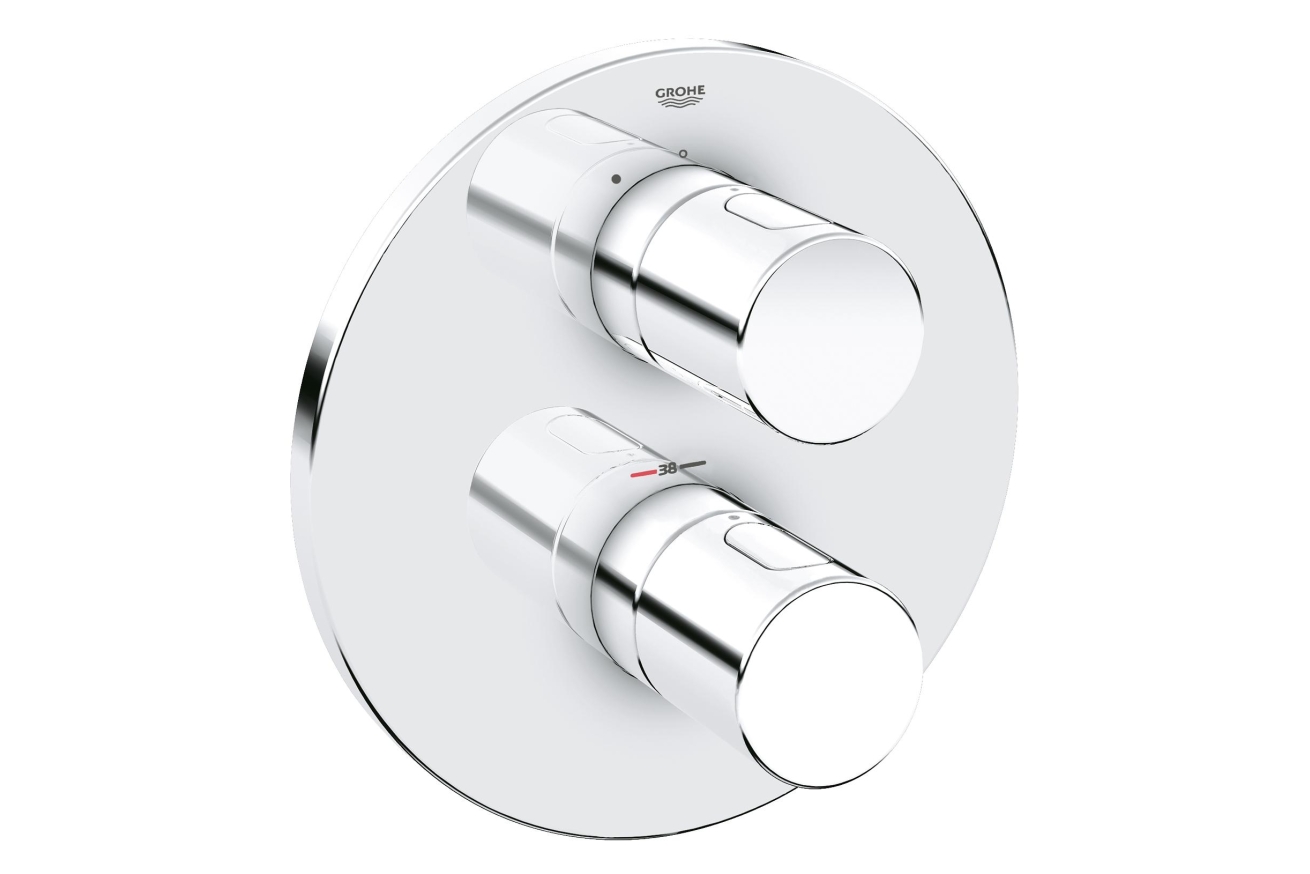 Внешняя часть термостата для душа GROHE Grohtherm 3000 Cosmopolitan, хром (19467000)