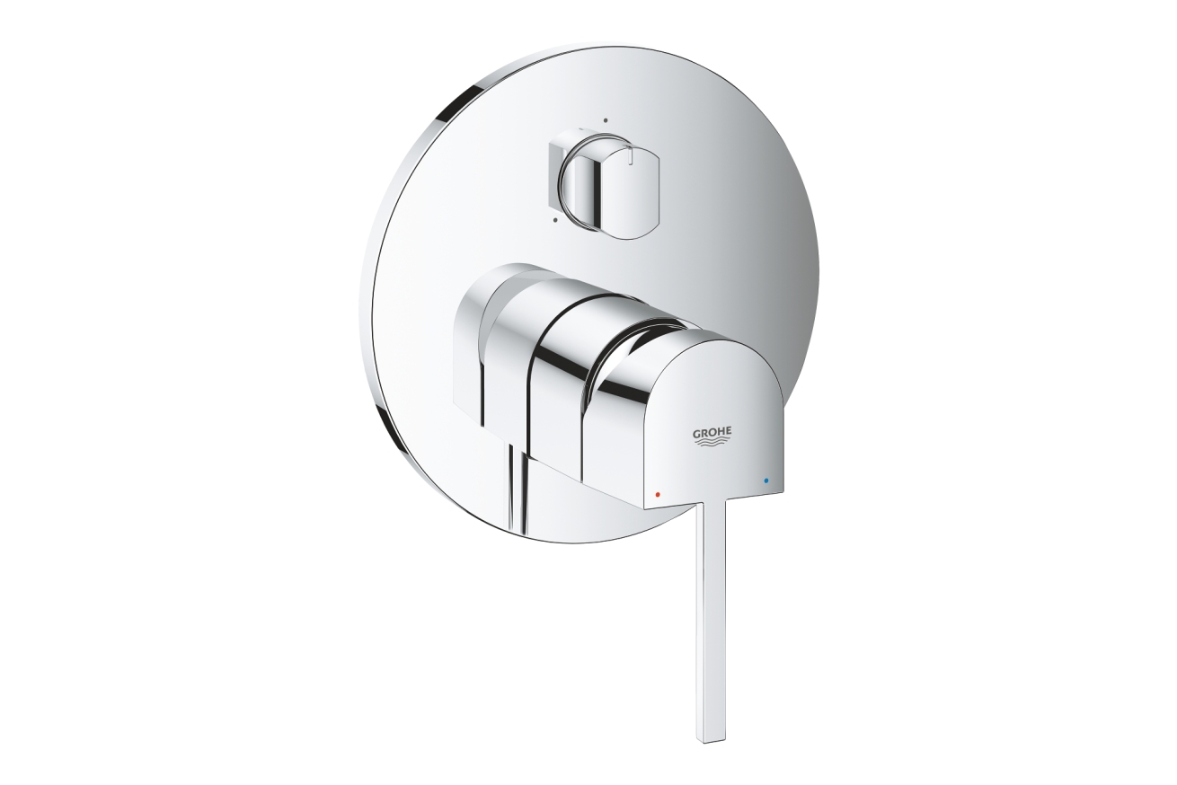 Внешняя часть смесителя для ванны GROHE Plus на 3 потребителя, хром (24093003)
