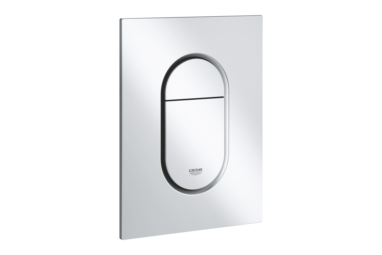 Панель смыва для унитаза GROHE Arena Cosmopolitan S, 3 режима, хром (37624P00)
