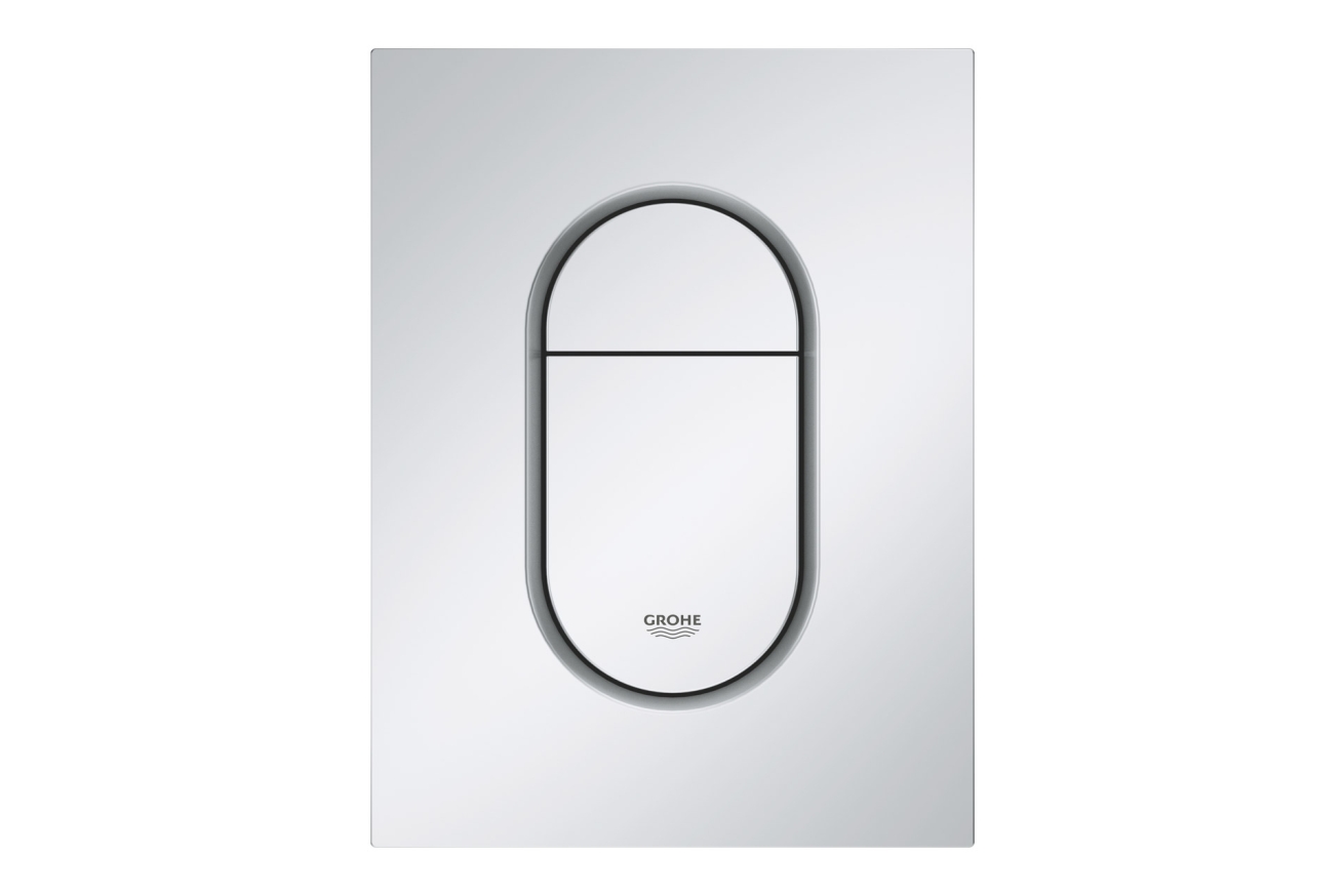 Панель смыва для унитаза GROHE Arena Cosmopolitan S, 3 режима, хром (37624P00)