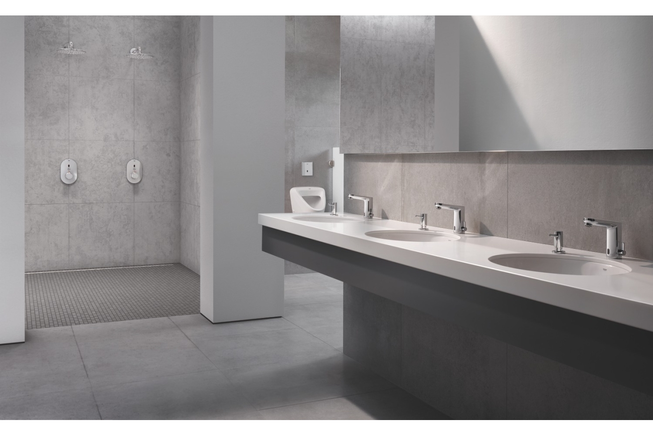 Внешняя часть термостата для душа GROHE Eurosmart Cosmopolitan E Special инфракрасный, хром (36456000)