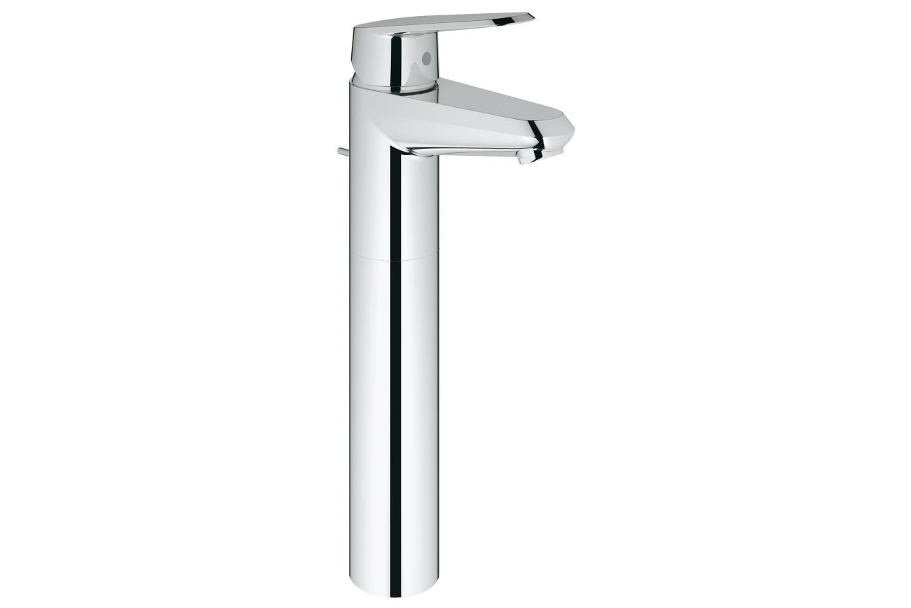 Смеситель для раковины GROHE Eurodisc Cosmopolitan с донным клапаном, XL-size, хром (23055002)