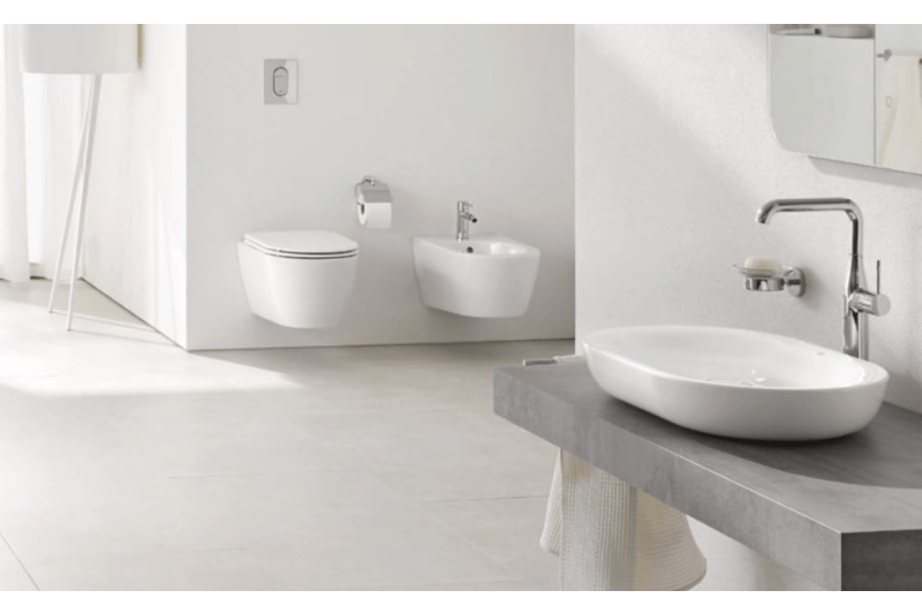 Биде подвесное GROHE Essence Ceramic, альпин-белый (3957400H)