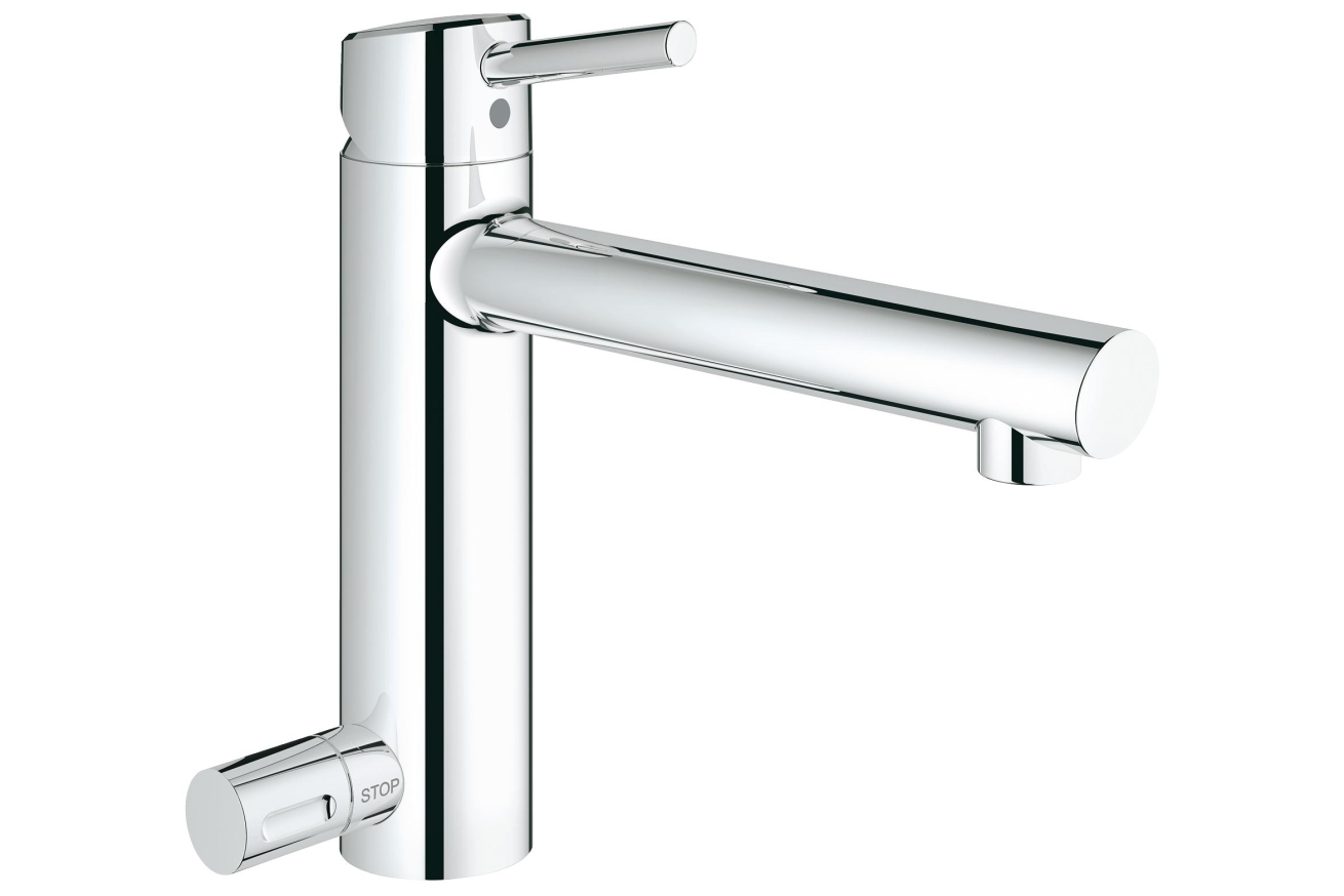 Смеситель для кухни GROHE Concetto с запорным вентилем, хром (31209001)