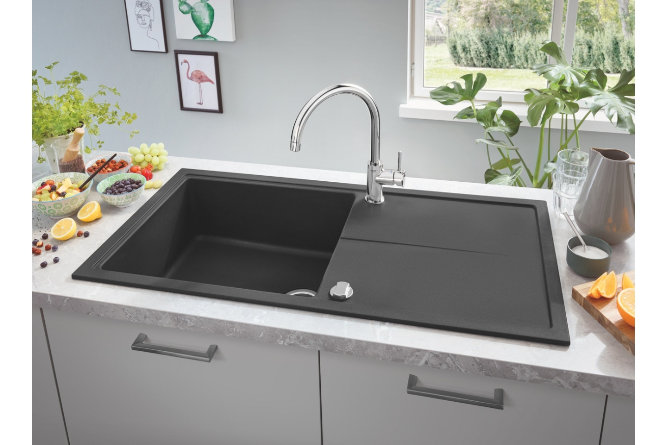 Смеситель для кухни GROHE BauClassic, хром (31535001)