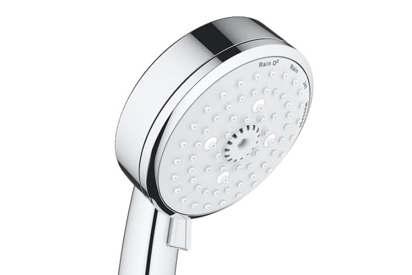 Душевая система GROHE New Tempesta Cosmopolitan 200 с переключателем потоков, хром (26453001)