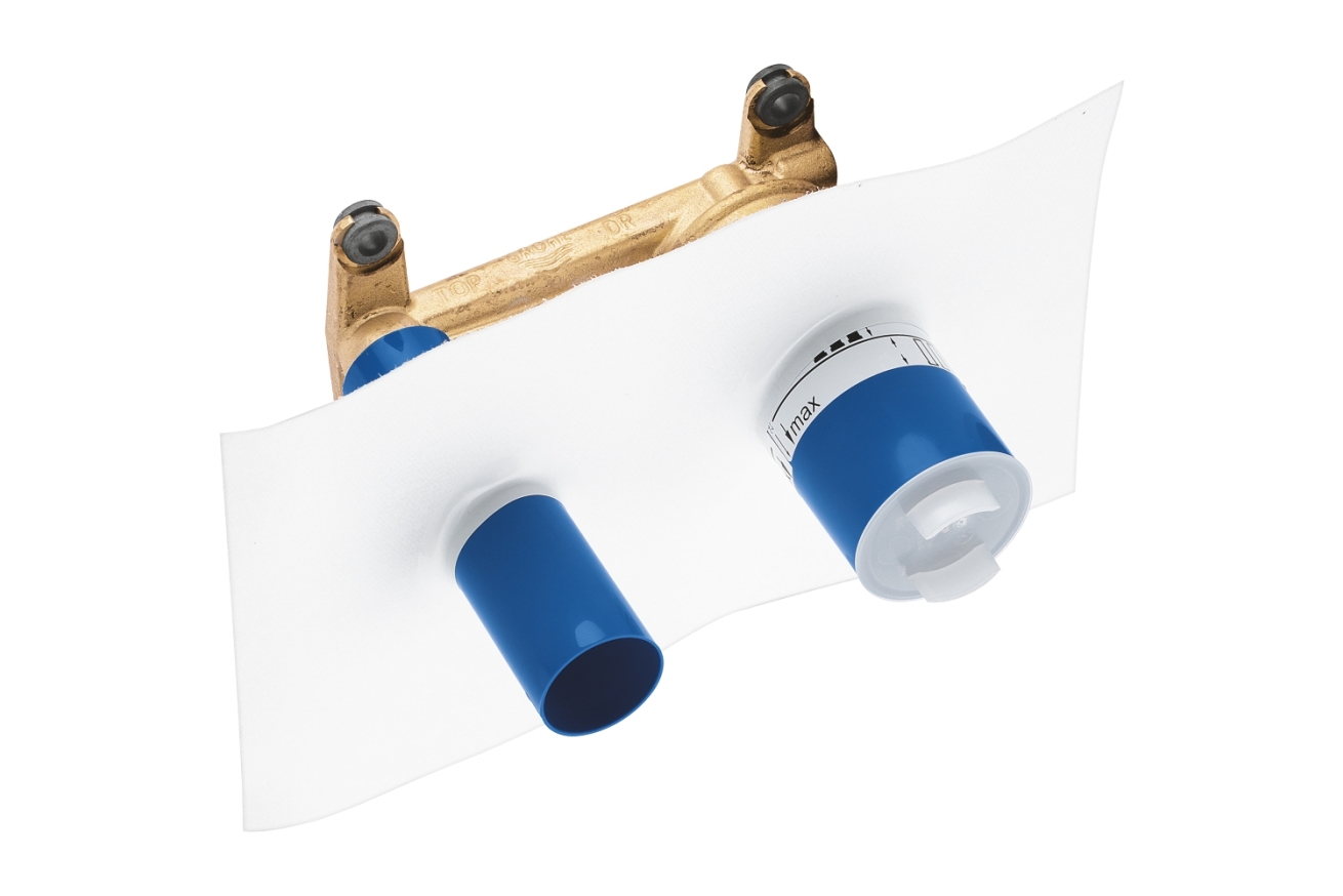 Встраиваемая часть однорычажного смесителя для раковины GROHE Eurodisc Joy на 2 отверстия (23429000)
