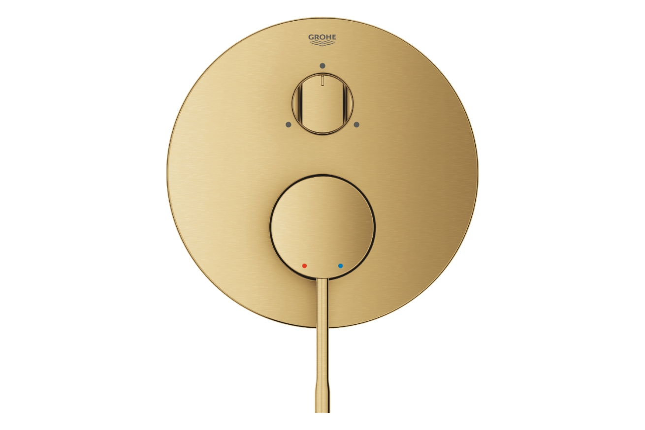 Внешняя часть смесителя для ванны GROHE Essence на 3 потребителя, холодный рассвет матовый (24169GN1)
