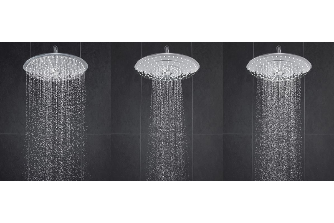 Верхний душ GROHE Euphoria SmartControl 260 , 12,5 л/мин, 3 режима, 142 мм, хром (26460000)