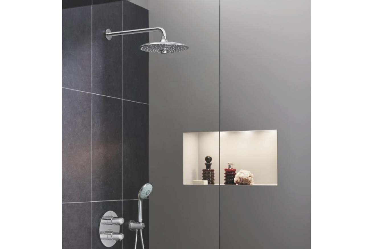 Верхний душ GROHE Euphoria SmartControl 260 , 12,5 л/мин, 3 режима, 142 мм, хром (26460000)