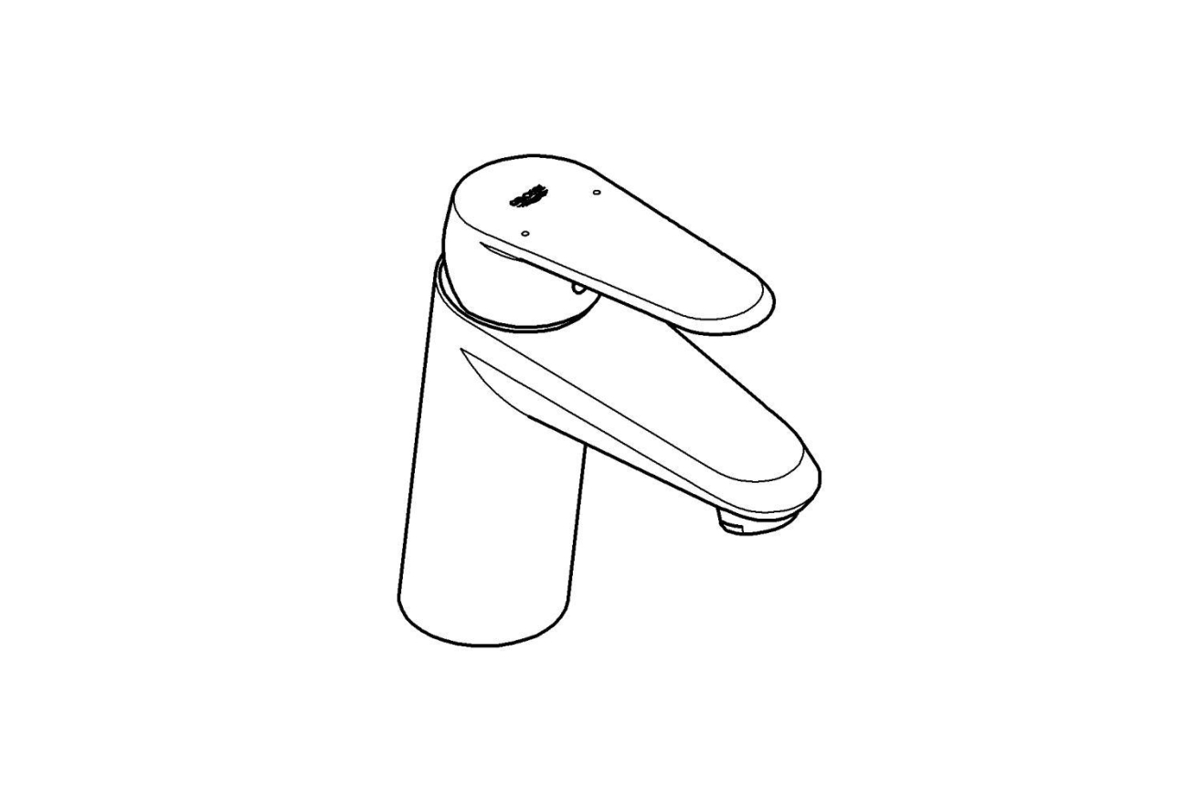 Смеситель для раковины GROHE Eurodisc Cosmopolitan, S-size, хром (3246920E)