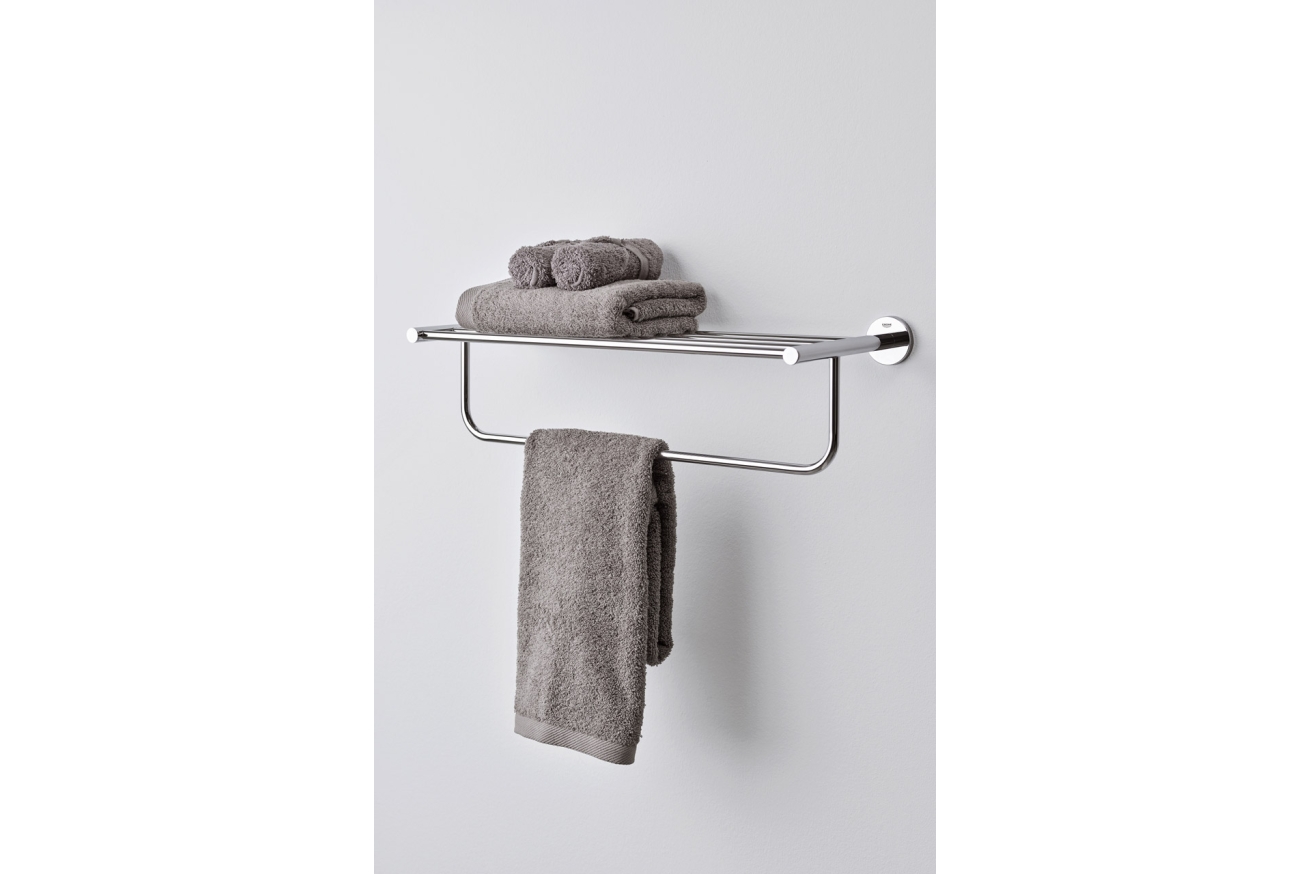 Полка для полотенец GROHE BauCosmopolitan, 510 мм, хром (40462001)