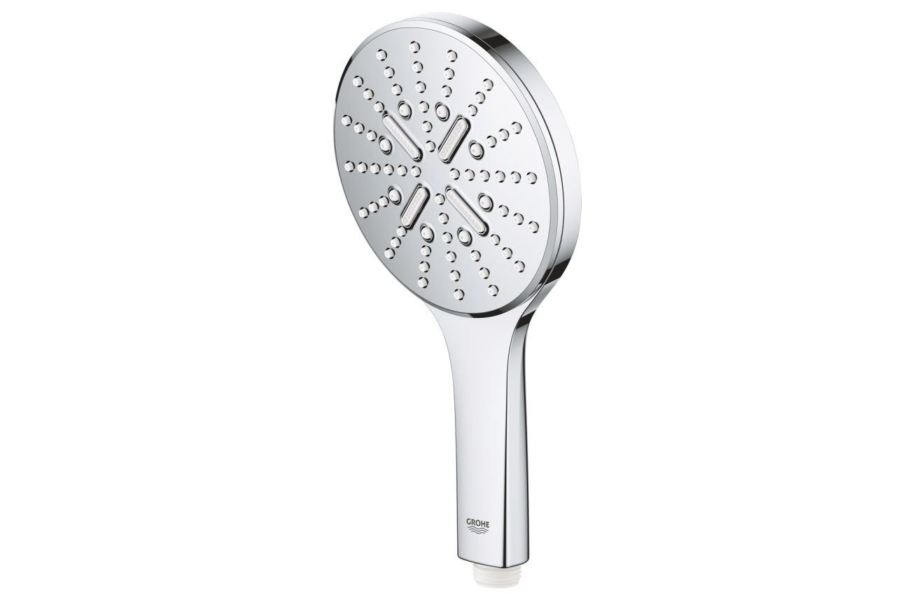 Ручной душ GROHE Rainshower SmartActive 130, 12 л/мин, 3 режима, хром (26544000)