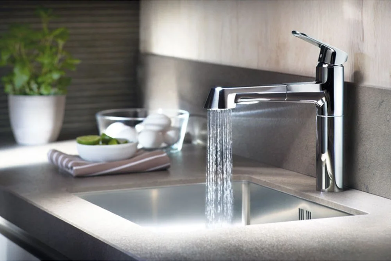Смеситель для кухни GROHE Eurodisc Cosmopolitan, хром (32257002)
