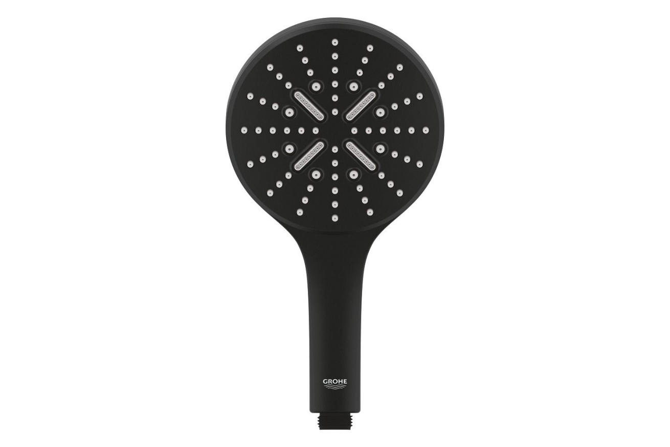 Ручной душ GROHE Ручной душ GROHE Rainshower SmartActive 130, 3 режима, фантомный черный (22127KF0)