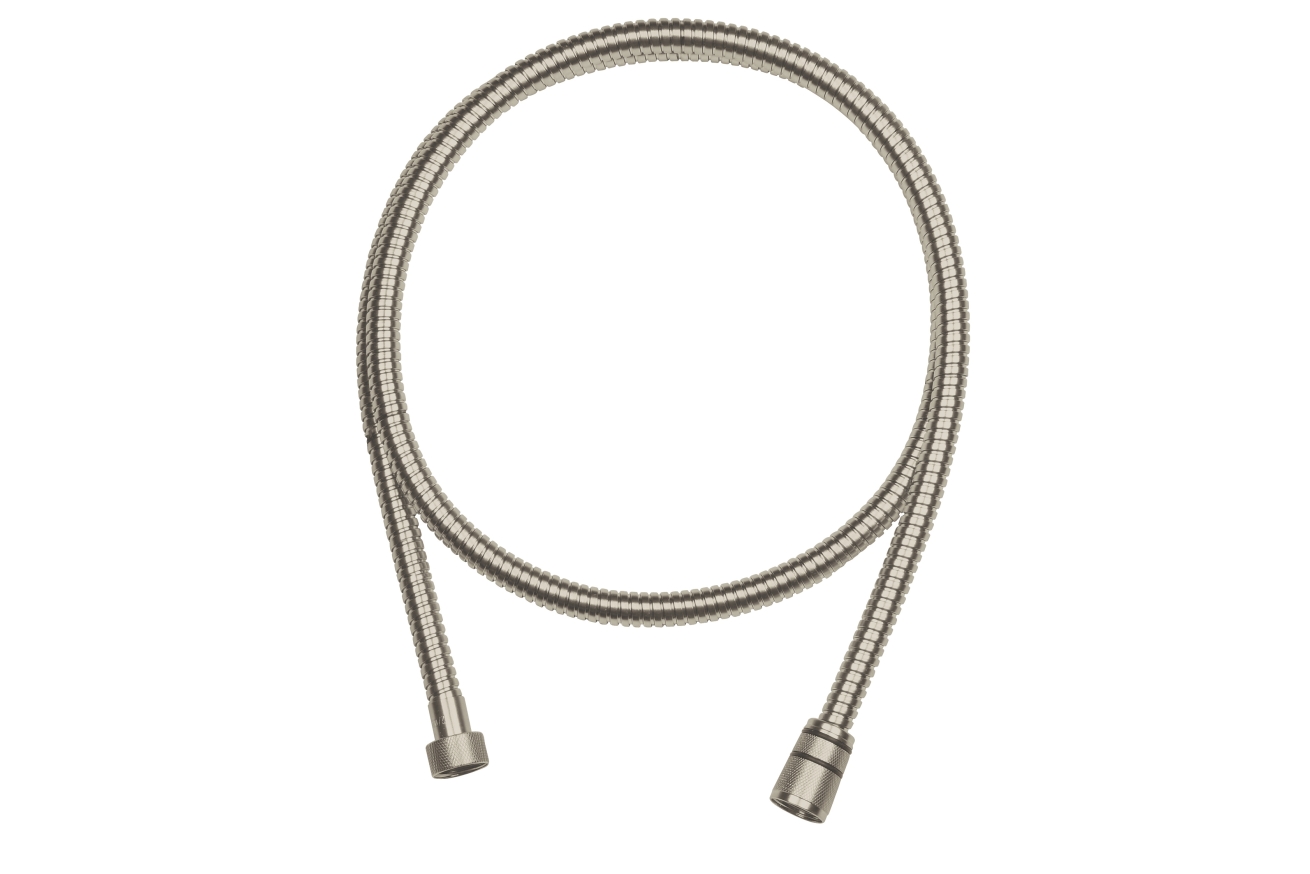 Душевой шланг GROHE Rotaflex Metal Long-Life 1500 мм, с защитой от перекручивания, никель матовый (28417EN0)