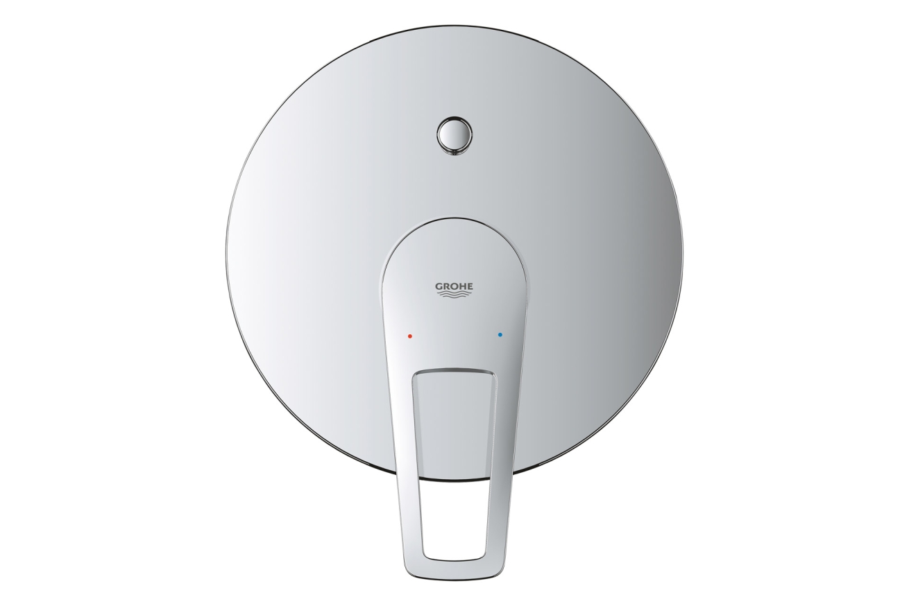 Смеситель для ванны GROHE BauLoop в комплекте с монтажной частью, хром (29081001)