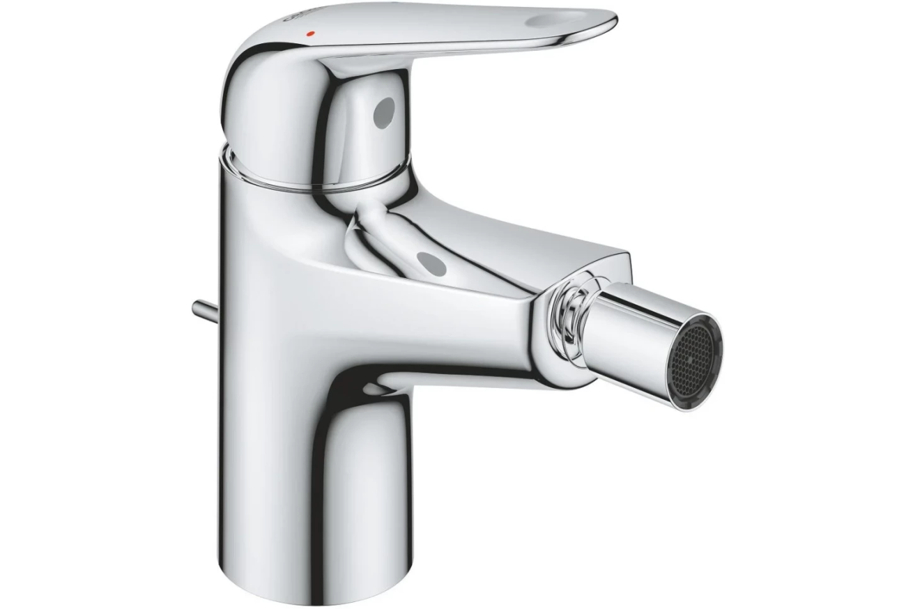 Смеситель для биде GROHE Euroeco с донным клапаном, хром (23263001)