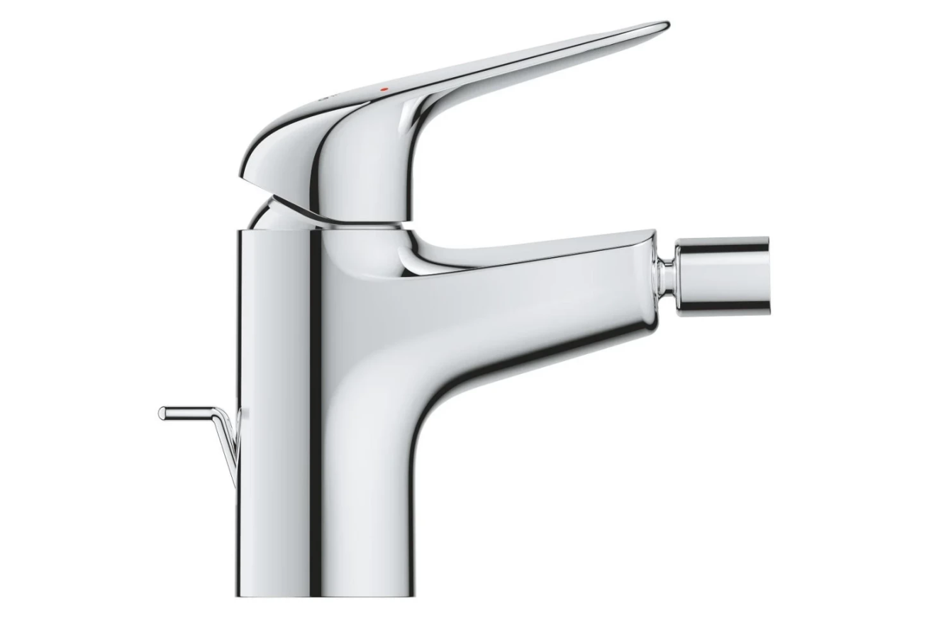 Смеситель для биде GROHE Euroeco с донным клапаном, хром (23263001)