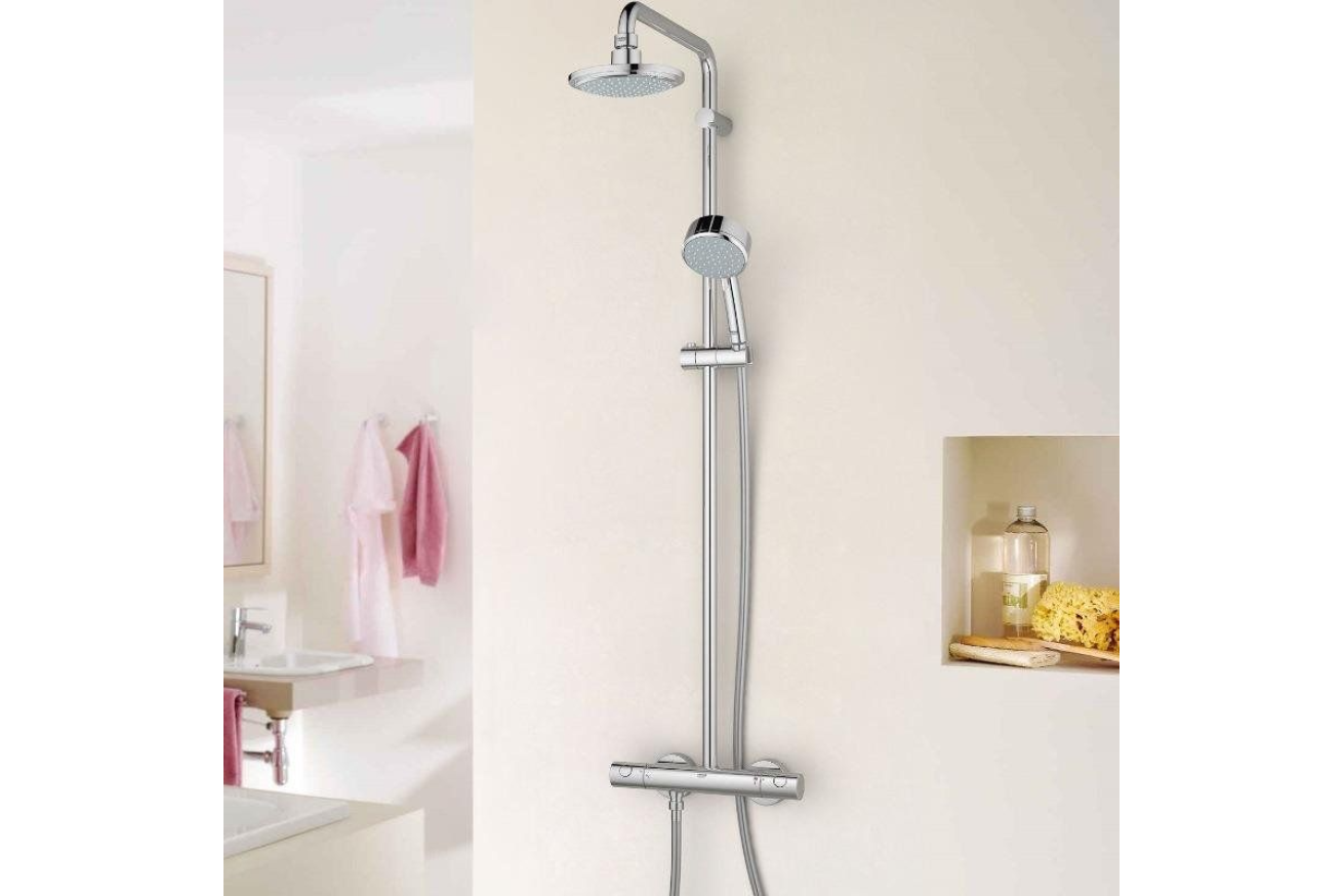 Верхний душ GROHE Euphoria Cosmopolitan, 9,5 л/мин, 1 режим, хром (28233000)