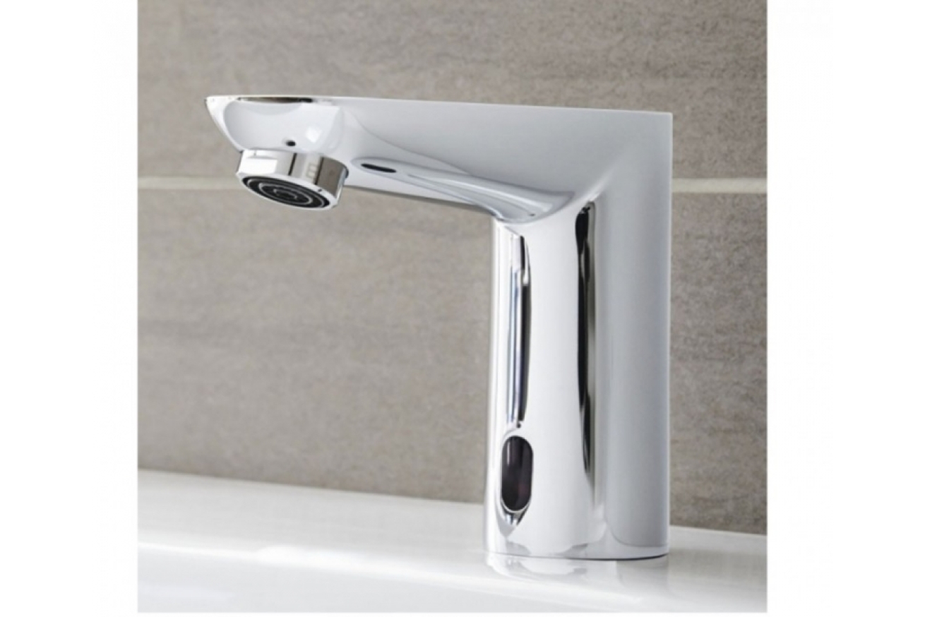 Кран для раковины GROHE Eurosmart Cosmopolitan E Bluetooth инфракрасный, без функции смешивания, хром (36409000)