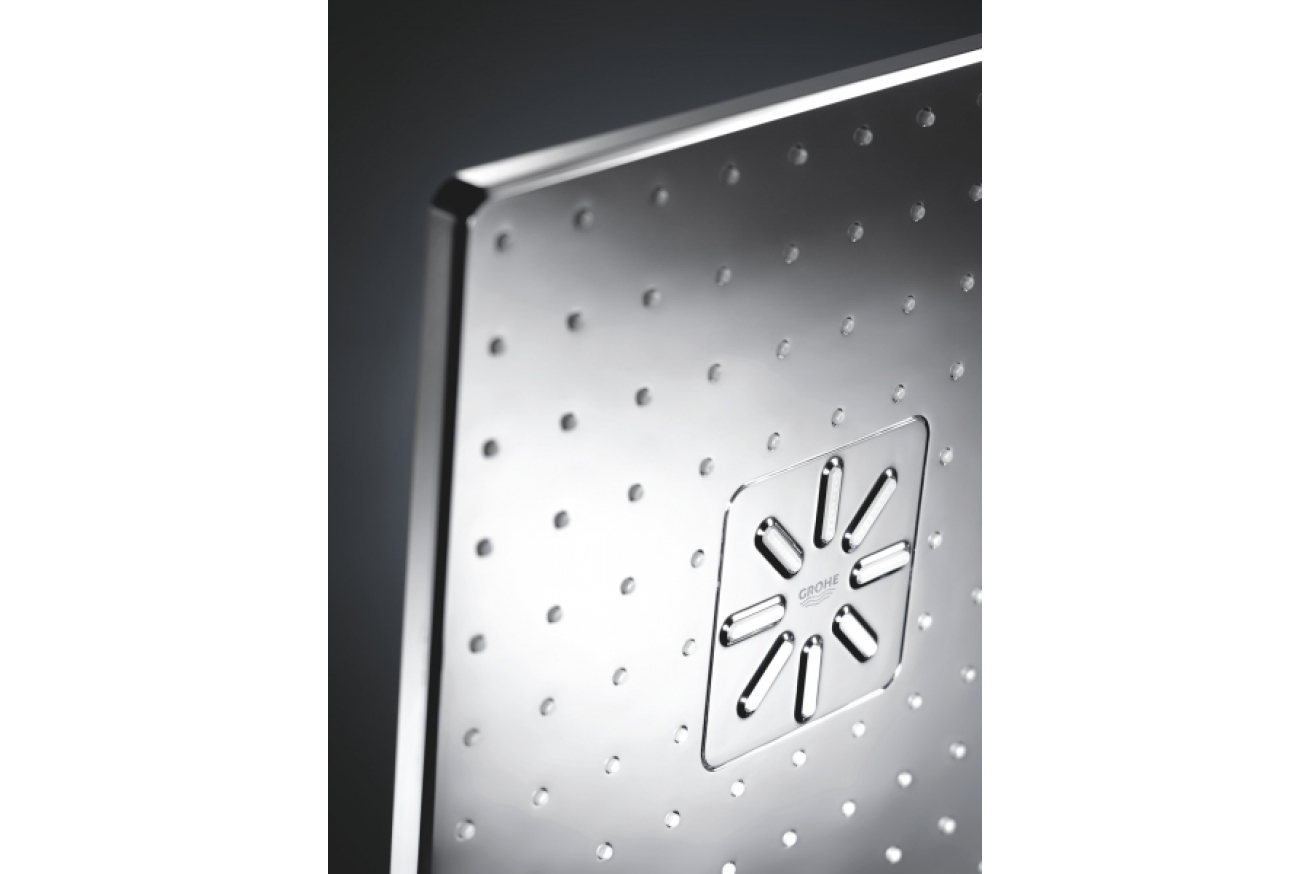 Верхний душ GROHE Rainshower SmartActive 310 Cube, 2 режима, 142 мм, хром (26481000)