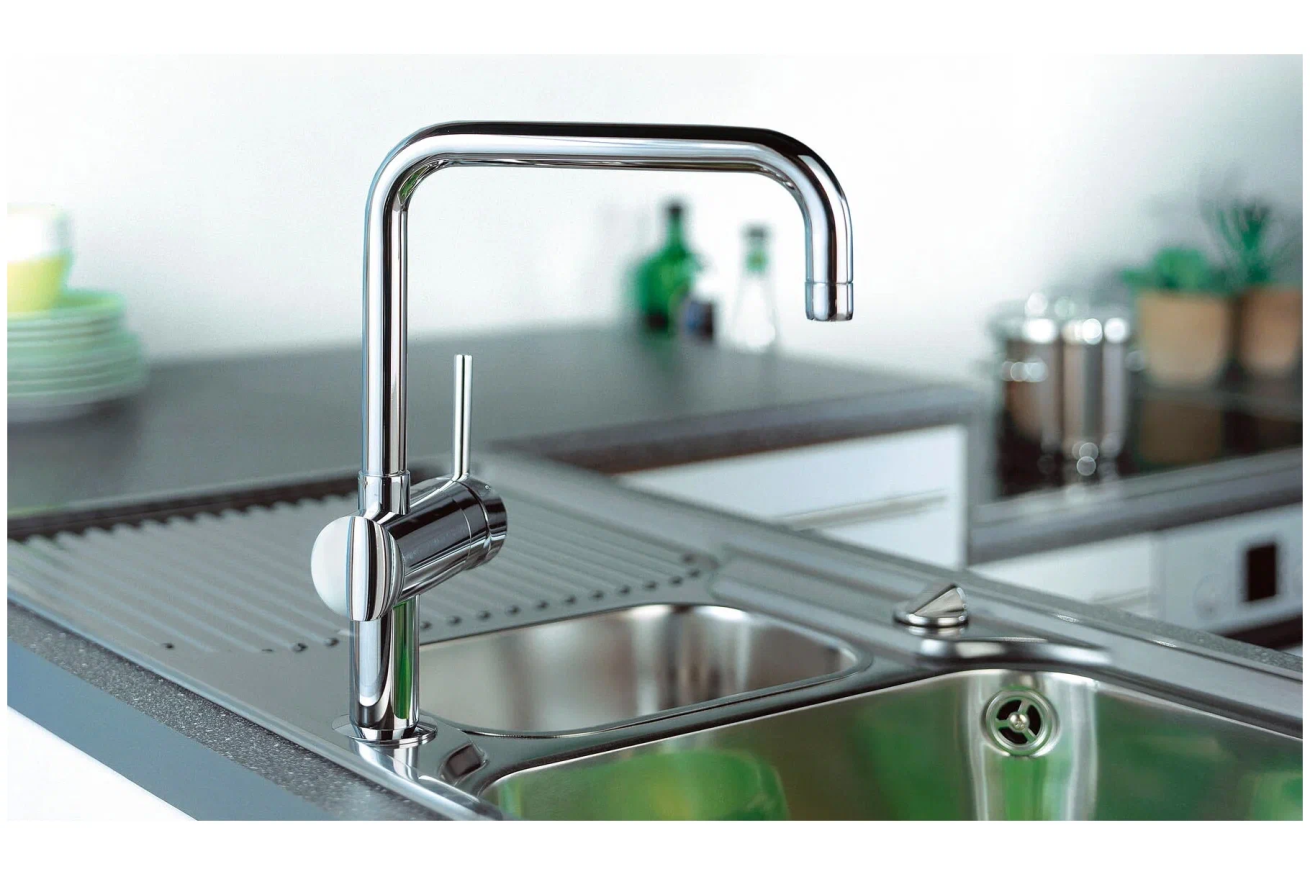 Смеситель для кухни GROHE Minta с вытяжным U-изливом, хром (32067000)