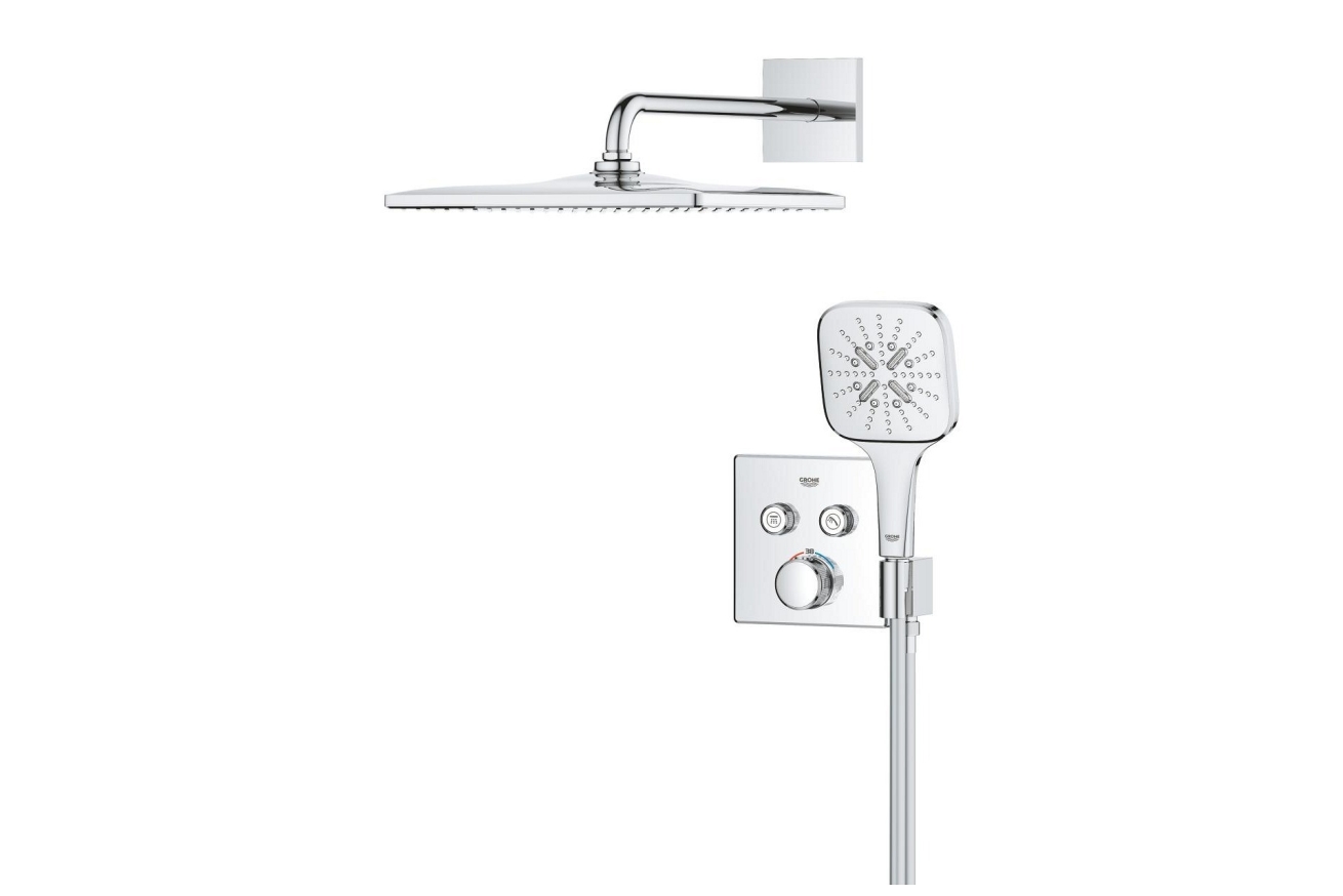 Душевая система GROHE Grohtherm SmartControl с термостатом для душа, хром (34865000)