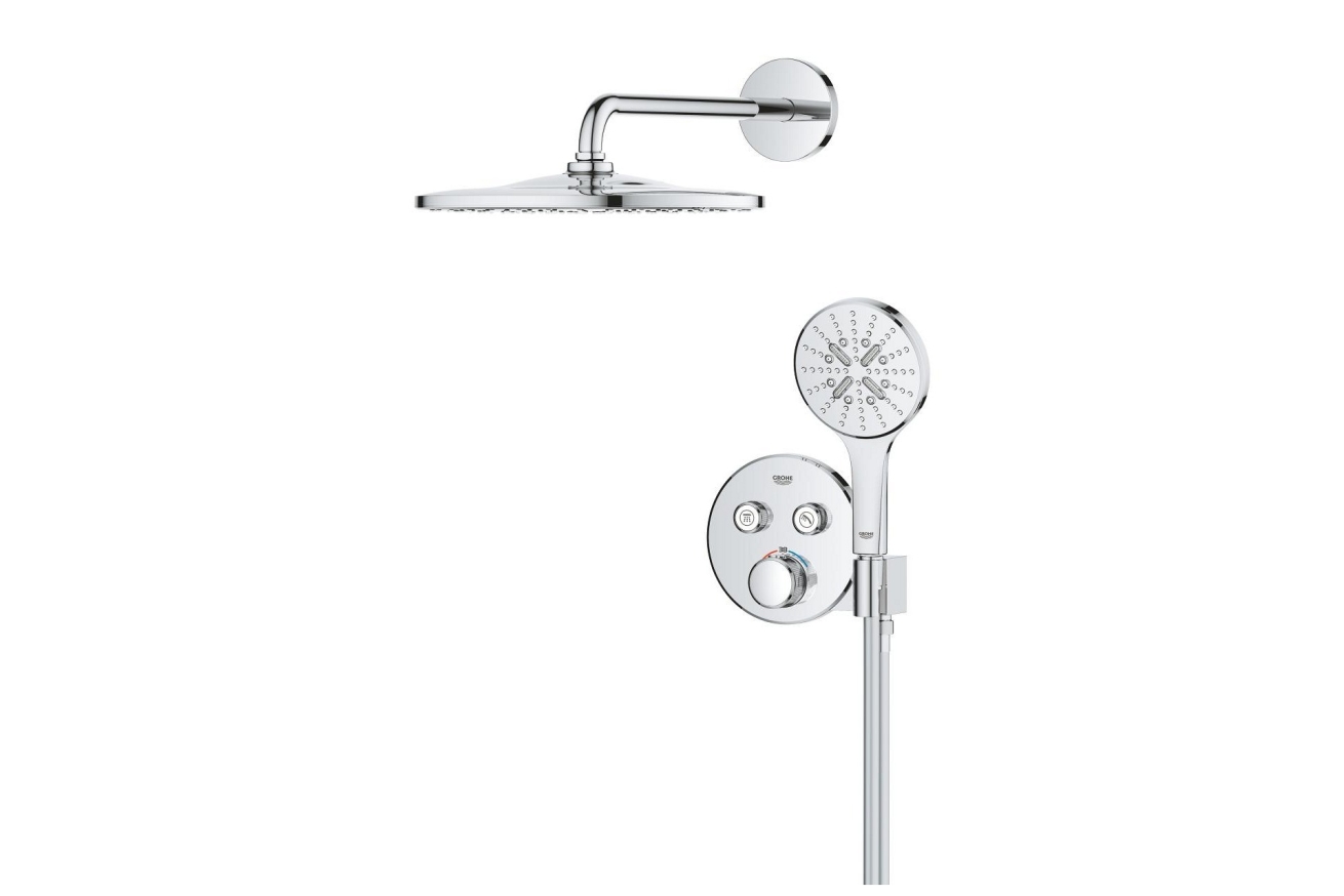 Душевая система GROHE Grohtherm SmartControl с термостатом для душа, хром (34866000)