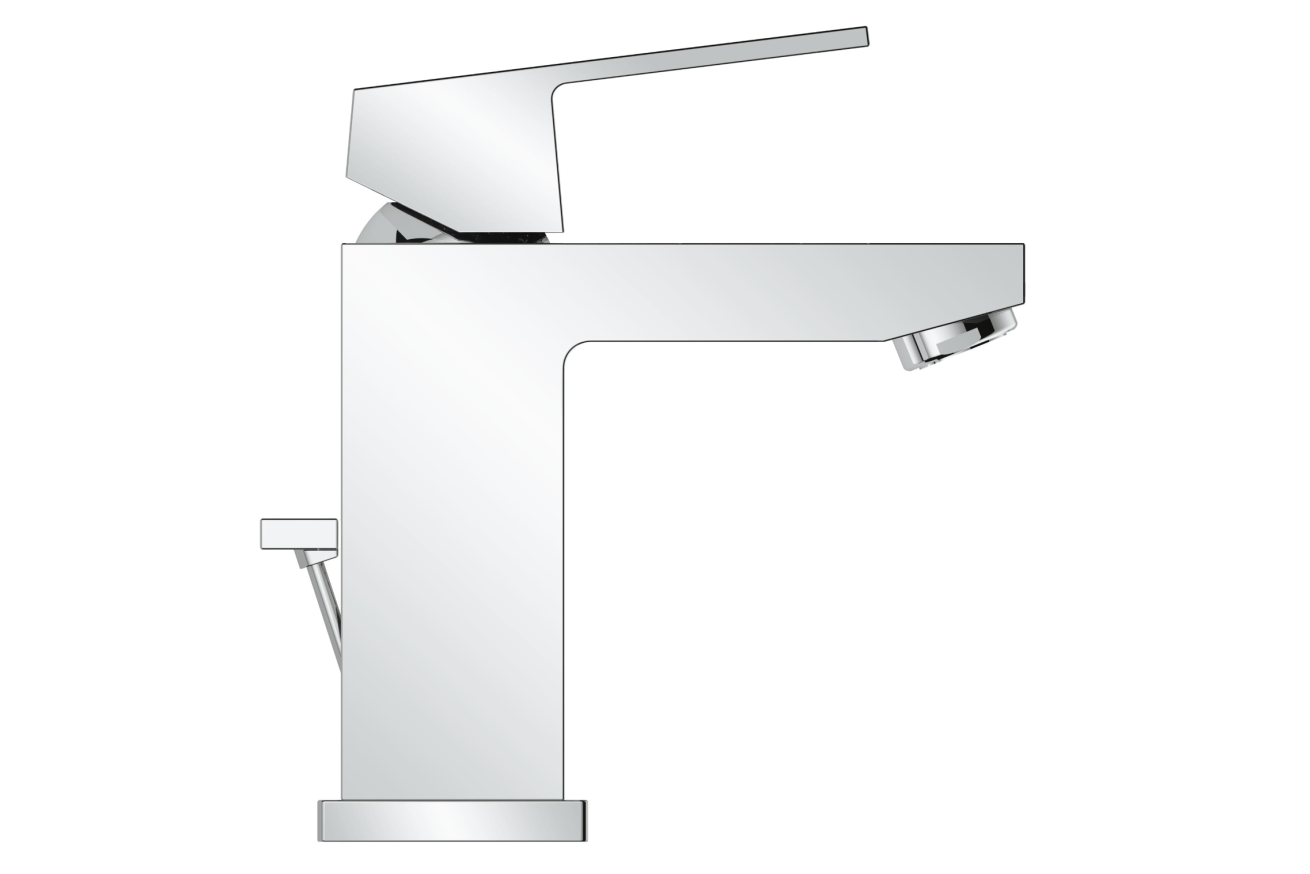 Смеситель для раковины GROHE Eurocube с донным клапаном, S-size, хром (2339000E)