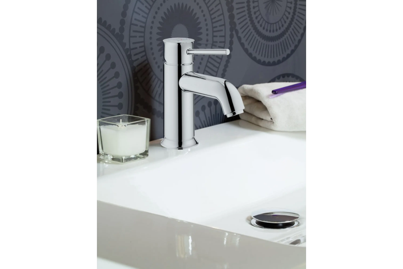 Смеситель для раковины GROHE BauClassic, хром (23162000)