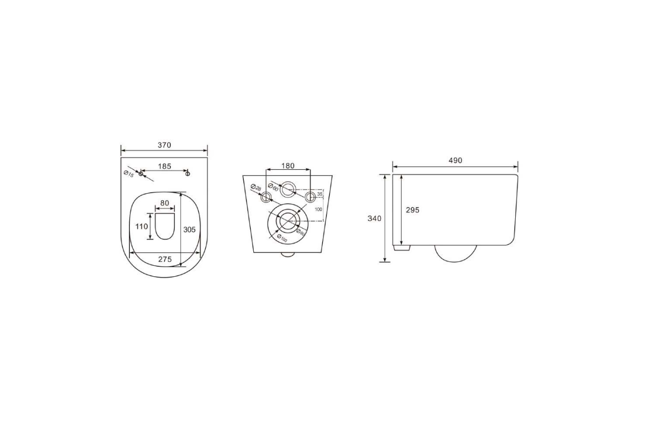 Комплект инсталляции GROHE 38775001 с унитазом Aquatek МИЯ и сиденьем с микролифтом (NW0150)