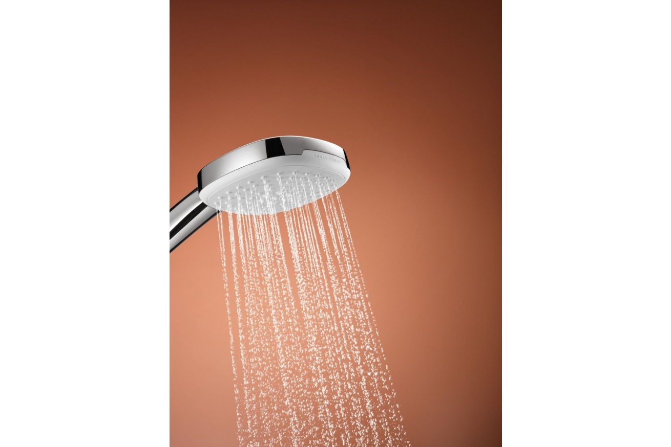 Душевой гарнитур GROHE Tempesta Cube 110, 2 режима струи, душевая штанга 600 мм, 7,4 л/мин, хром (26748003)