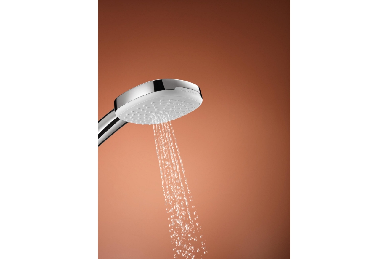 Душевой гарнитур GROHE Tempesta Cube 110, 2 режима струи, душевая штанга 600 мм, 7,4 л/мин, хром (26748003)