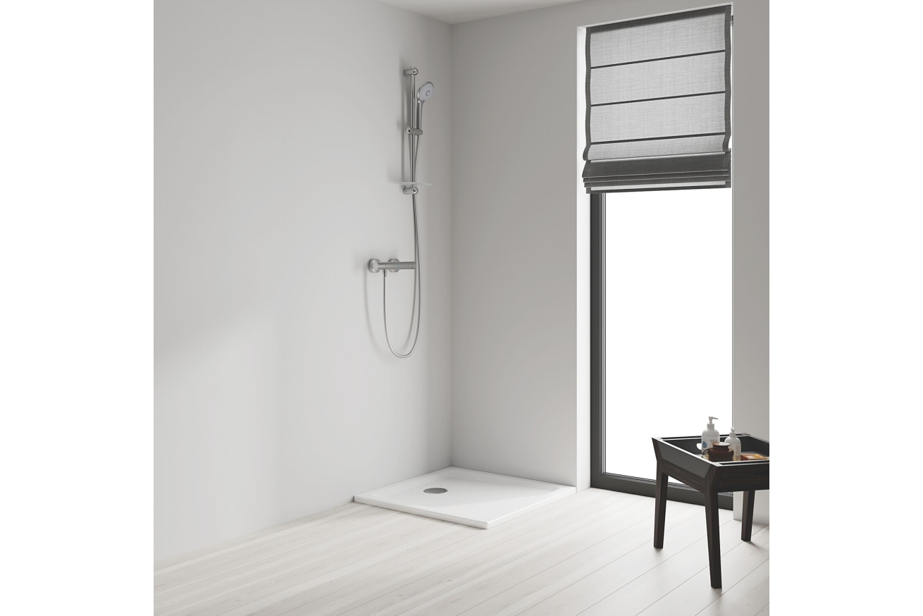 Душевой гарнитур GROHE Euphoria 110 Massage с мыльницей, 3 режима струи, душевая штанга 600 мм, 16,6 л/мин, хром (27231001)