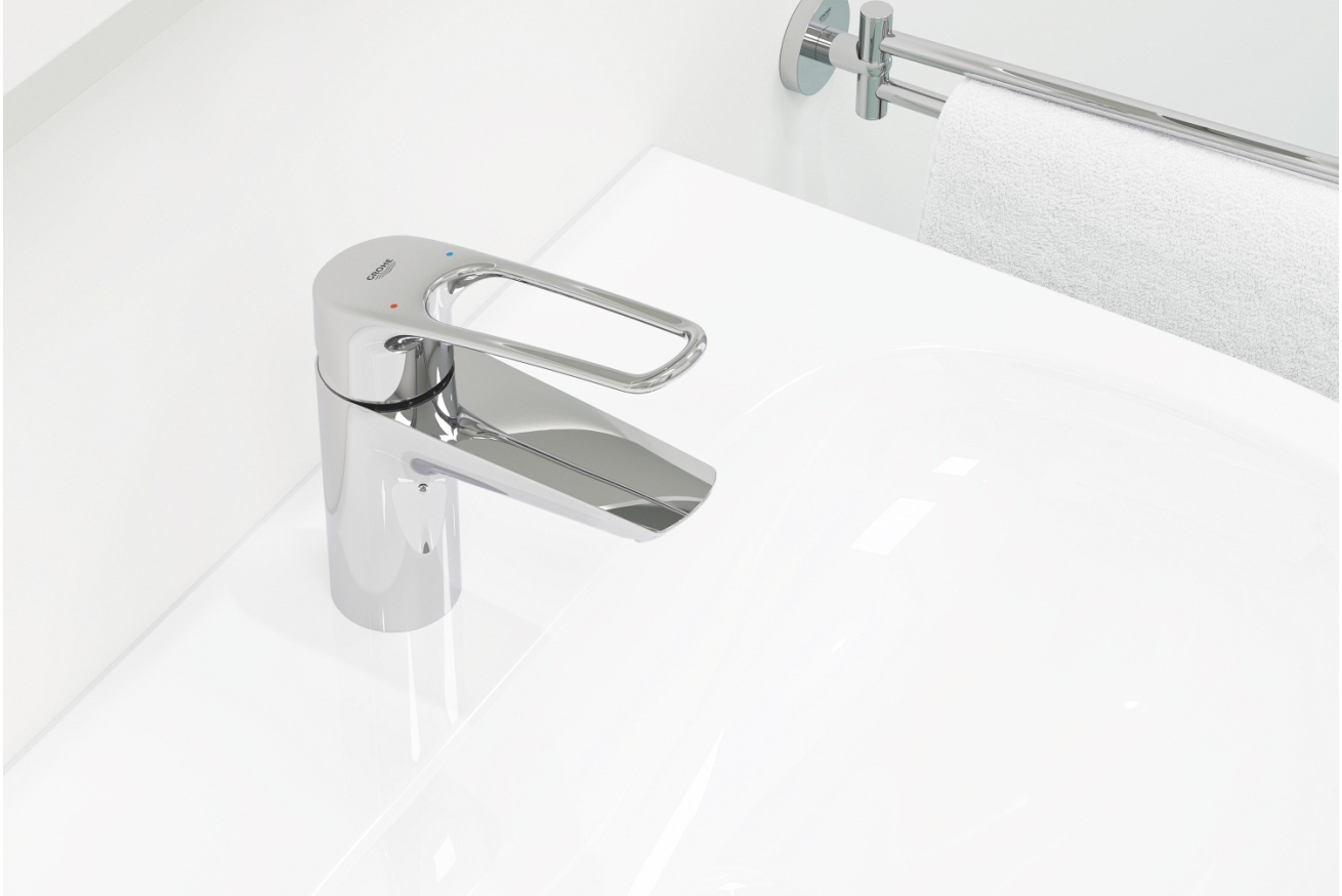 Смеситель для раковины GROHE Eurosmart, M-size, хром (23981003)