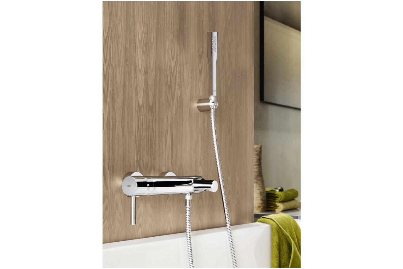 Ручной душ GROHE Euphoria Cosmopolitan Stick, 9,5 л/мин, 1 режим, хром (27400000)