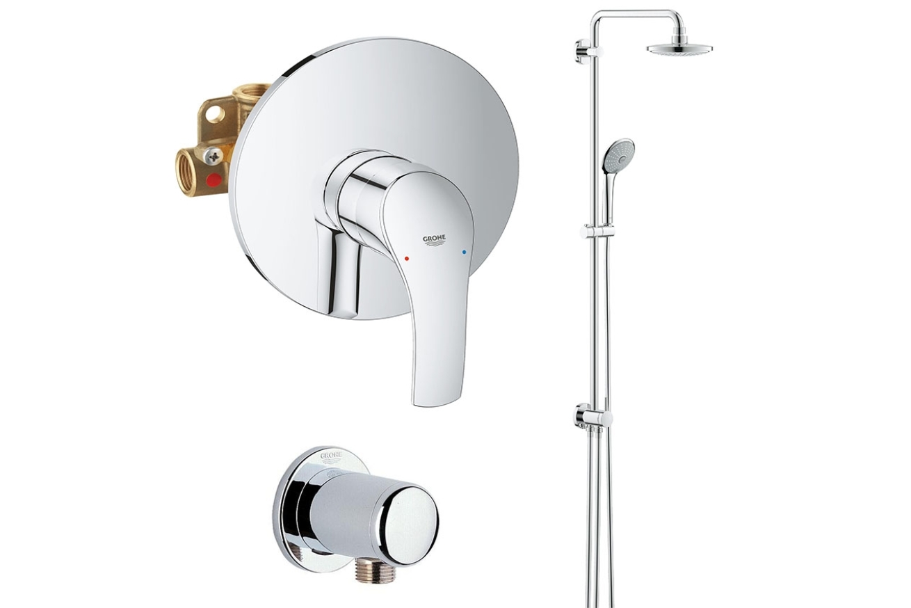 Готовый комплект для душа GROHE Eurosmart New (NSB0047)