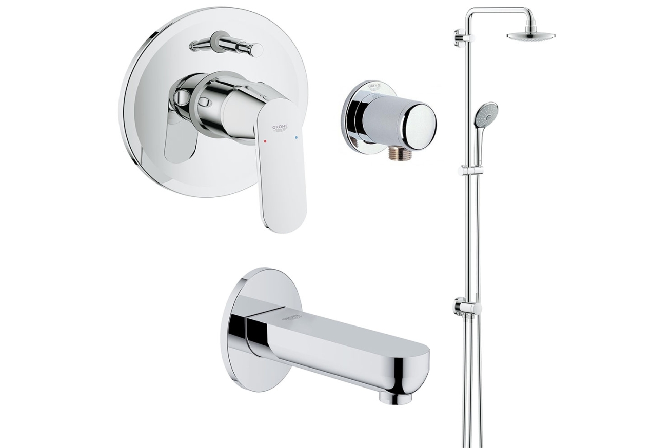Готовый комплект для душа GROHE Eurosmart Cosmopolitan (NSB0051)
