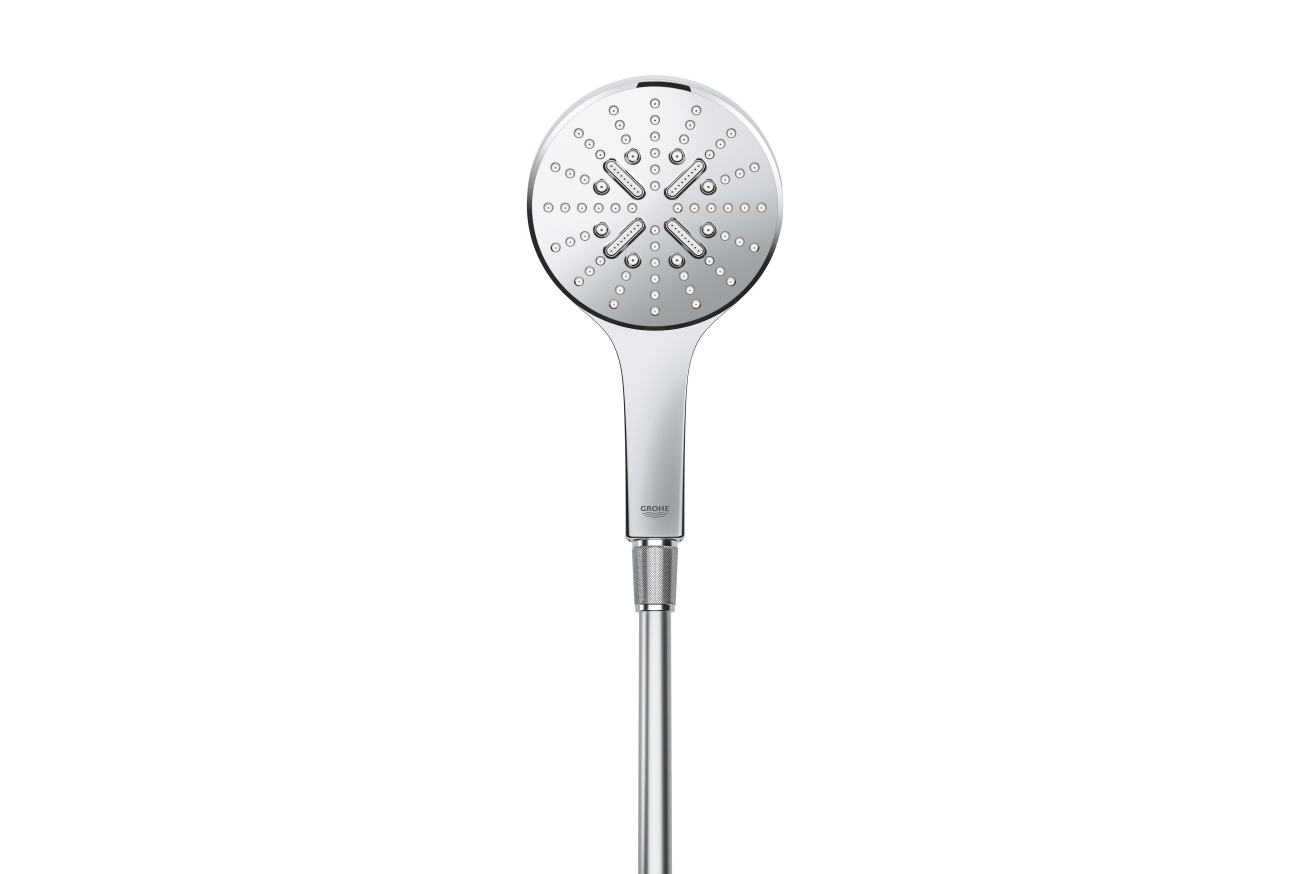 Ручной душ GROHE Rainshower SmartActive 130, 12 л/мин, 3 режима, хром (26544000)