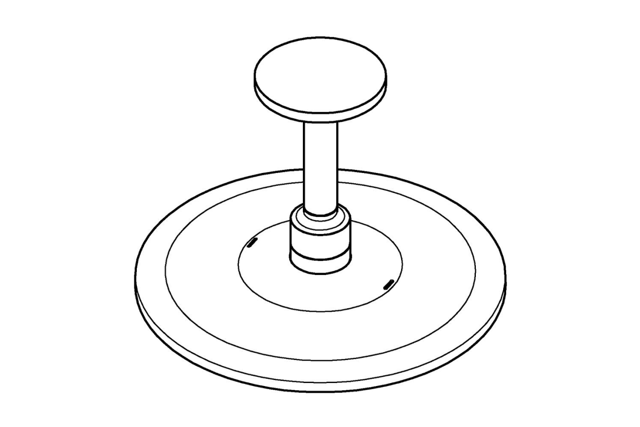 Верхний душ GROHE Rainshower 310 SmartActive, 2 режима, 142 мм, суперсталь (26477DC0)