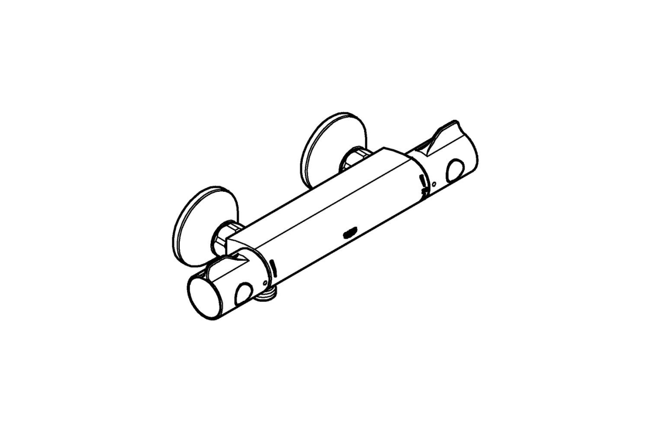 Термостат для душа GROHE Grohtherm 800, хром (34558000)