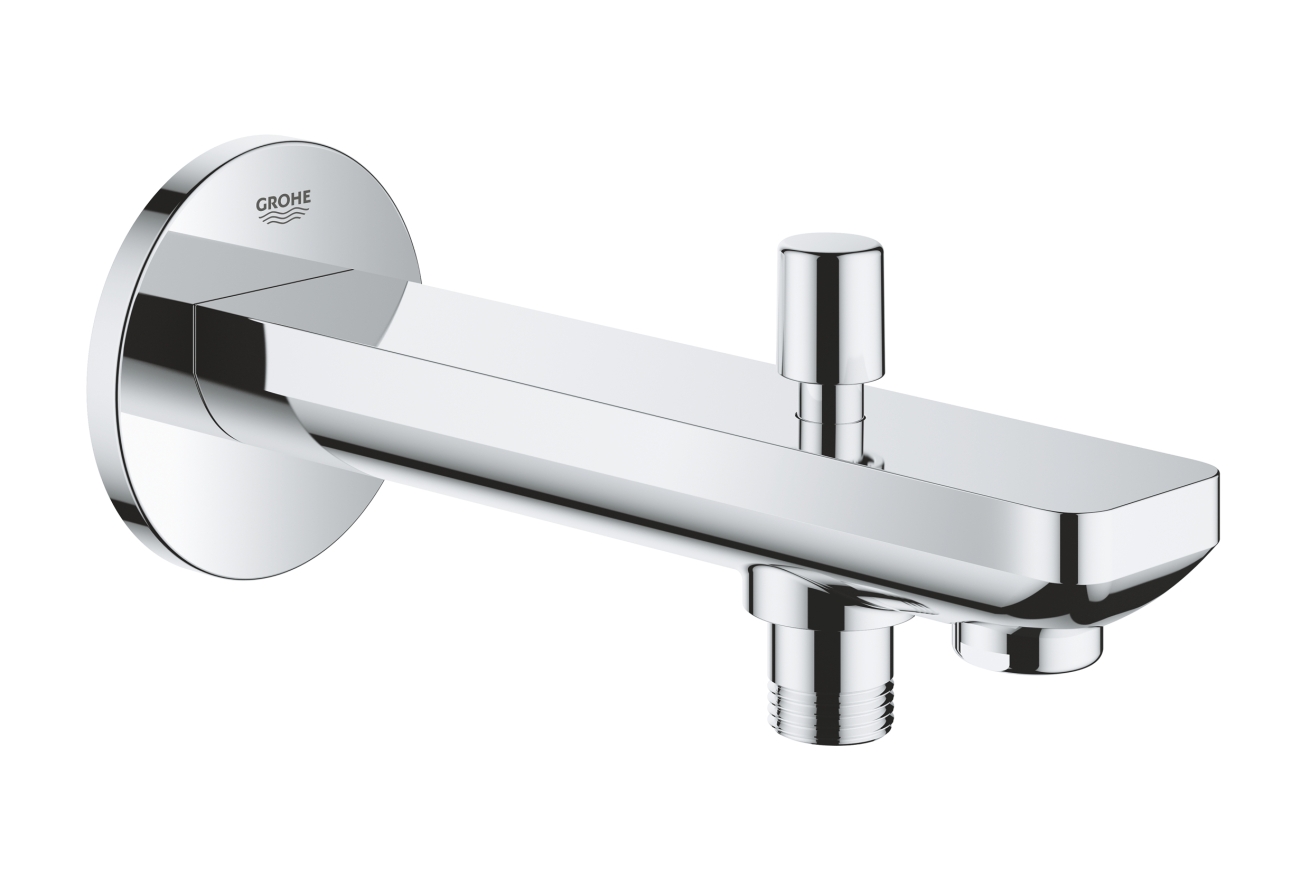 Излив для ванны GROHE BauContemporary с переключателем ванна/душ, хром (13390000)