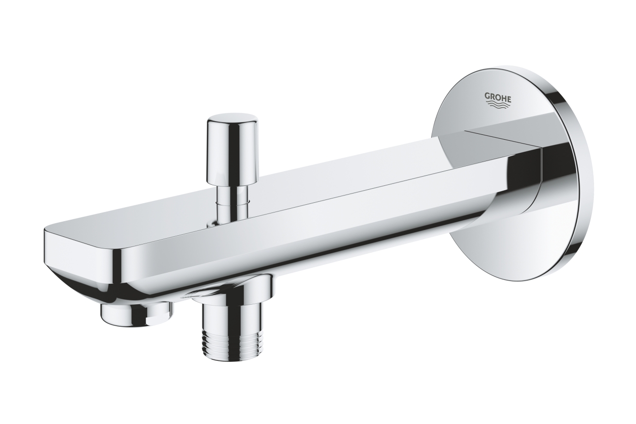 Излив для ванны GROHE BauContemporary с переключателем ванна/душ, хром (13390000)