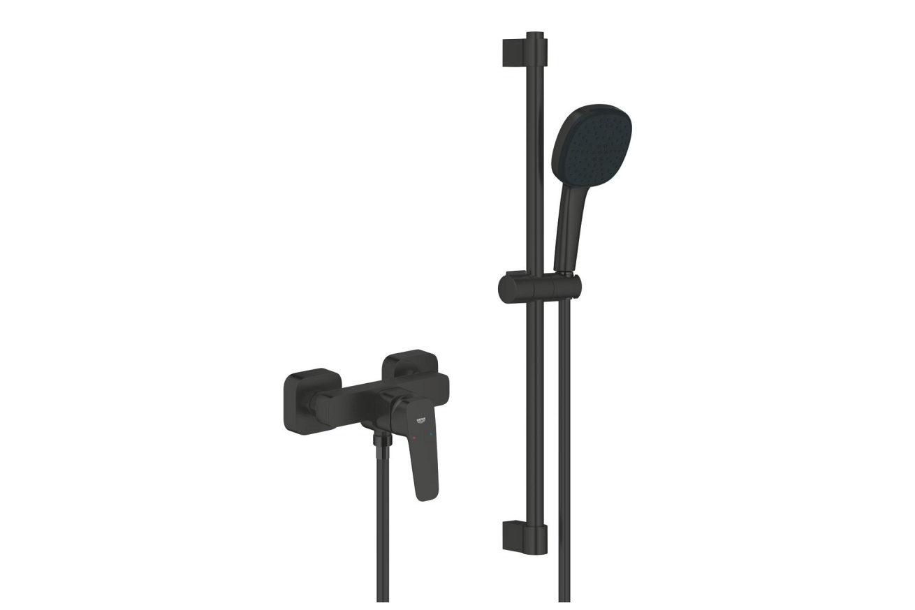 Набор для душа GROHE Cubeo, матовый черный (1018252430)