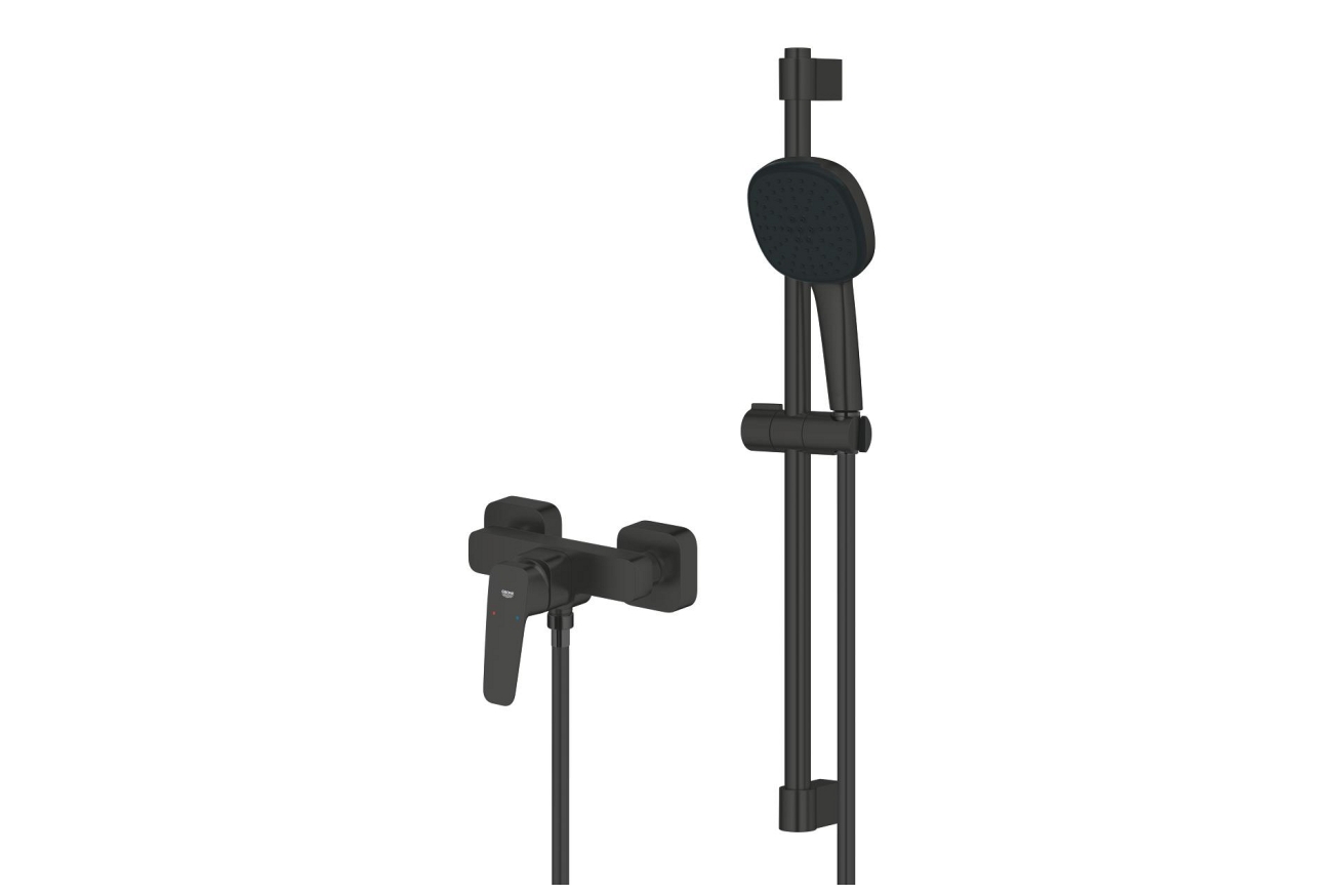 Набор для душа GROHE Cubeo, матовый черный (1018252430)